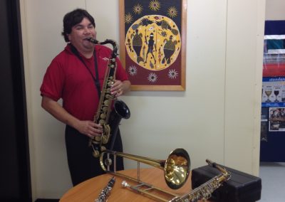 Greg Fourmile Yarrabah Brass Band